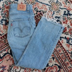 ⚠️SALE ⚠️Custom Distressed Levi's 511 Skinny Jeans